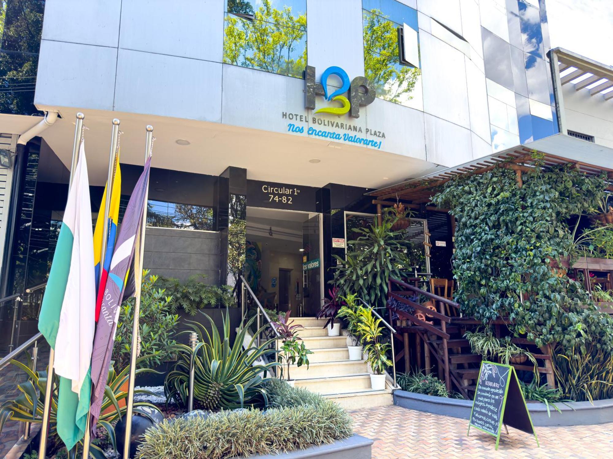 Hotel Bolivariana Plaza 메딜린 외부 사진
